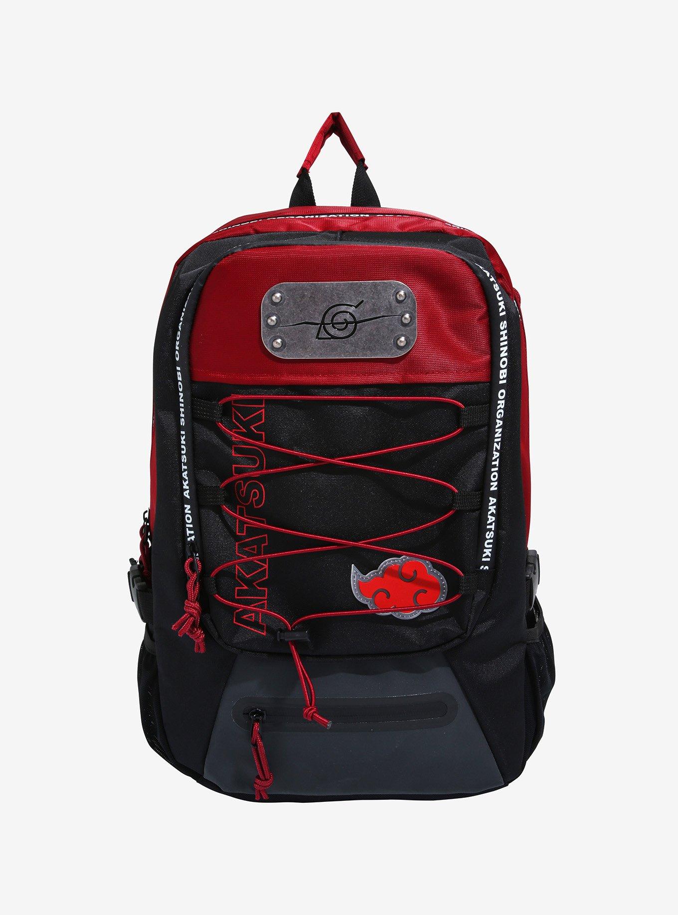 CONCEPT ONE 17.5 in. MULTI NARUTO AKATSUKI ITACHI BACKPACK NRMB0002-634 -  The Home Depot