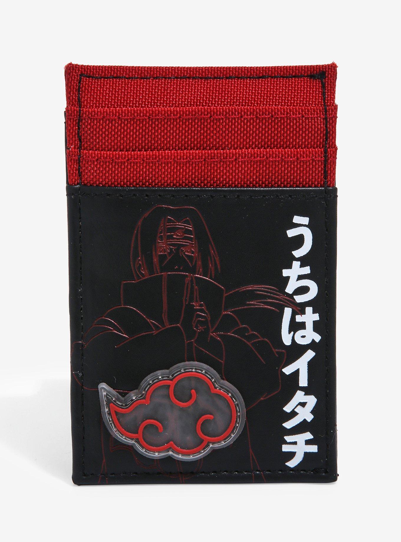 Naruto Shippuden Itachi Uchiha Akatsuki Cardholder - BoxLunch Exclusive, , hi-res