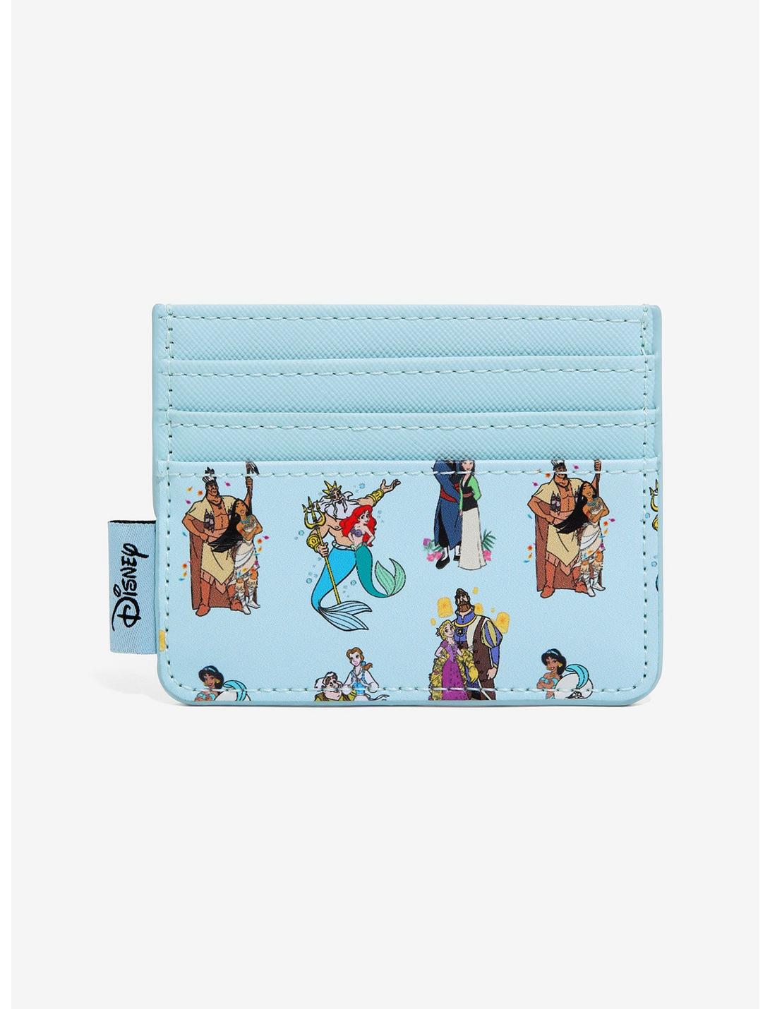 Loungefly Disney Princess Dads & Daughters Cardholder - BoxLunch Exclusive, , hi-res