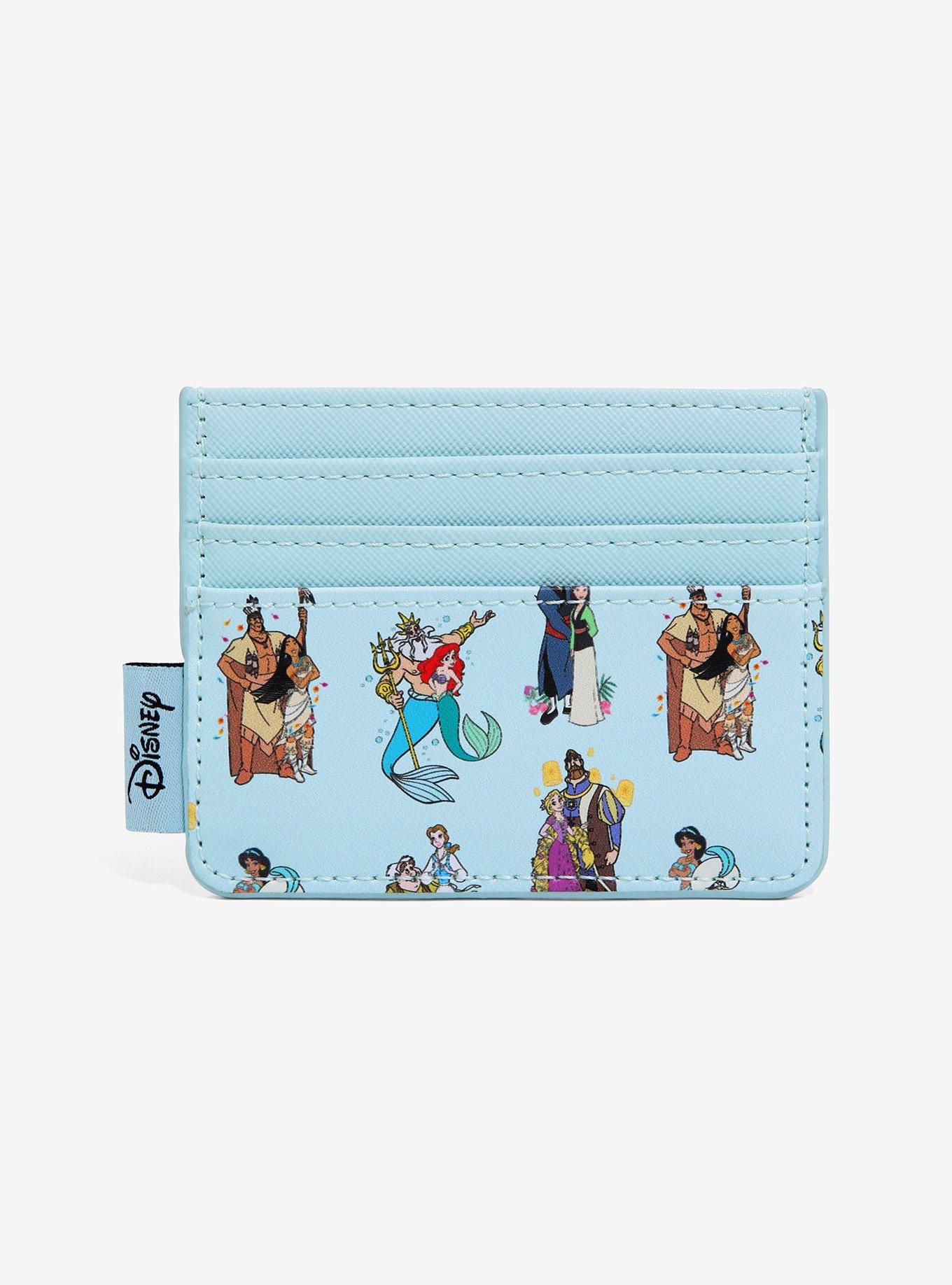 Loungefly Disney Princess Dads & Daughters Cardholder - BoxLunch Exclusive, , hi-res