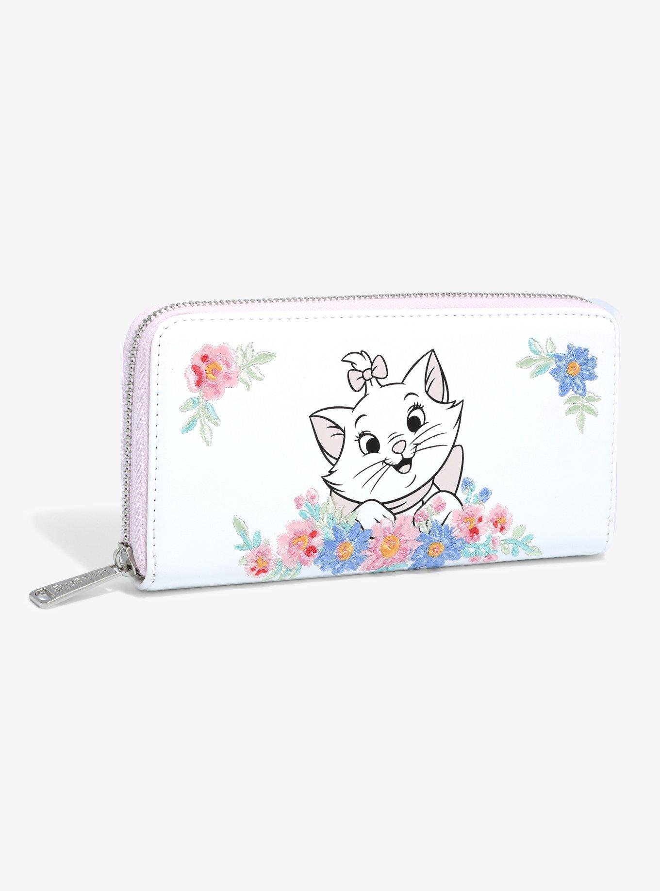 Loungefly Disney The Aristocats Marie Floral Wallet BoxLunch Exclusive BoxLunch