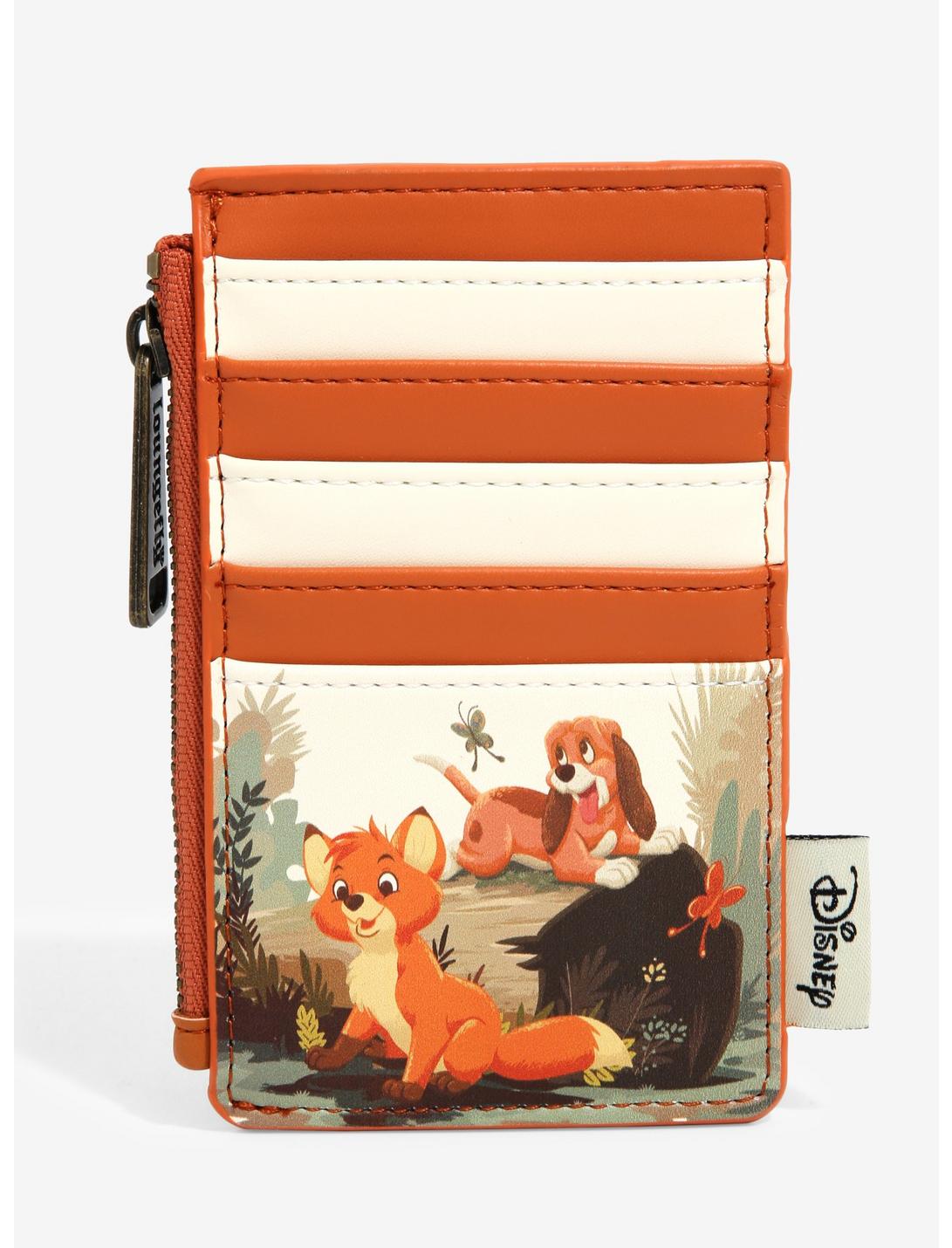Loungefly Disney The Fox and the Hound Floral Cardholder - BoxLunch  Exclusive