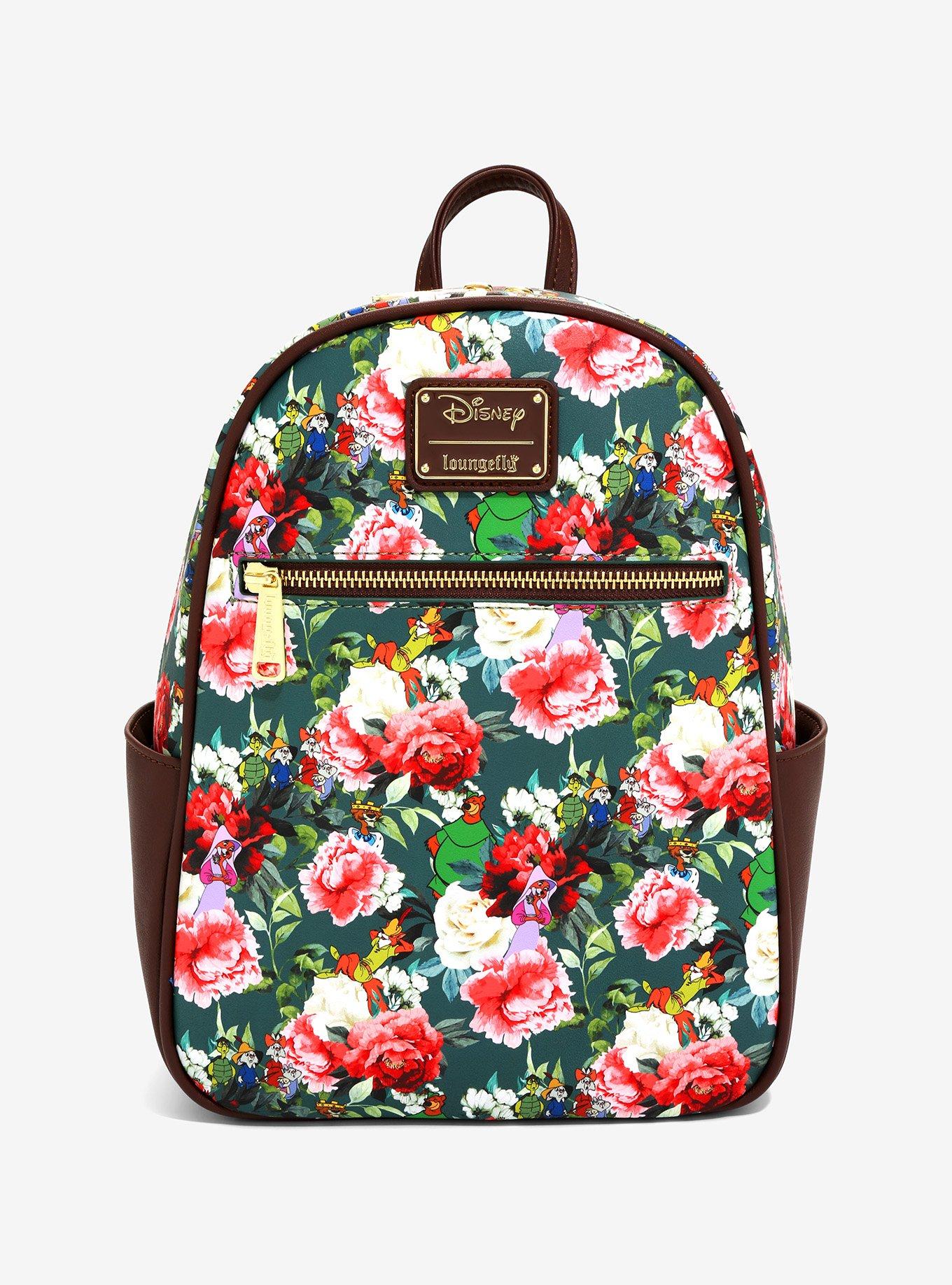 Loungefly Disney Princesses Floral Mini Backpack - BoxLunch Exclusive