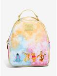 Loungefly Disney Winnie the Pooh Characters Tie-Dye Mini Backpack - BoxLunch Exclusive, , hi-res