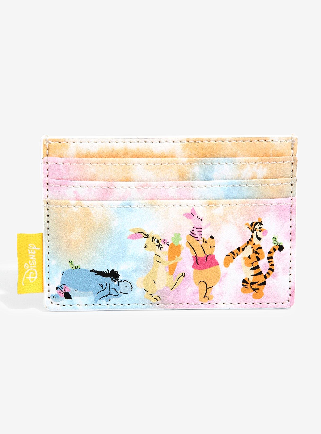 Loungefly Disney Winnie the Pooh Characters Tie-Dye Cardholder - BoxLunch Exclusive, , hi-res