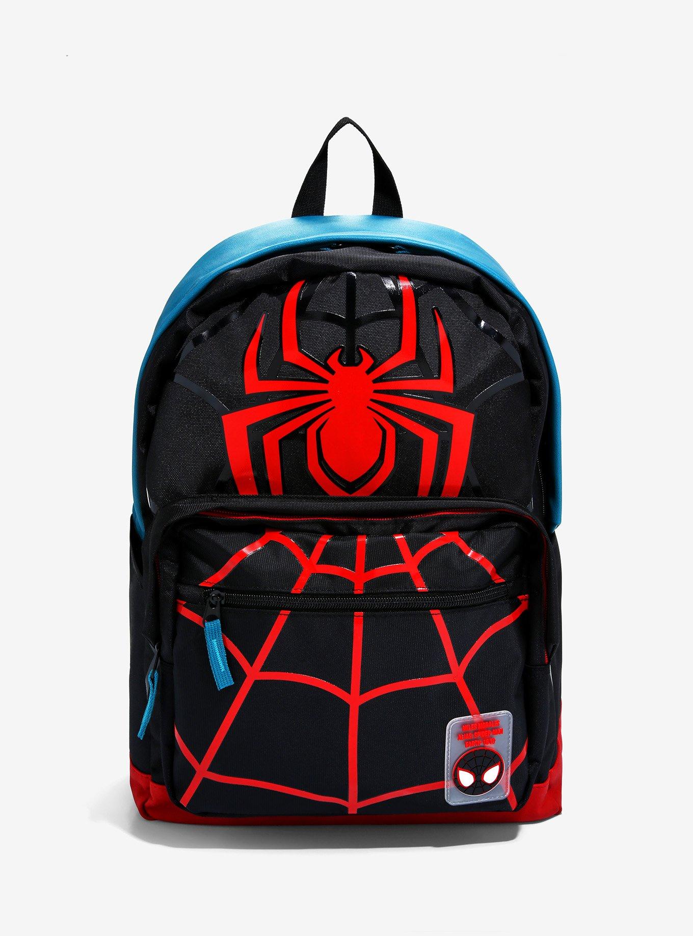 Marvel Spider-Man: Across The Spider-Verse Miles Morales Backpack www ...