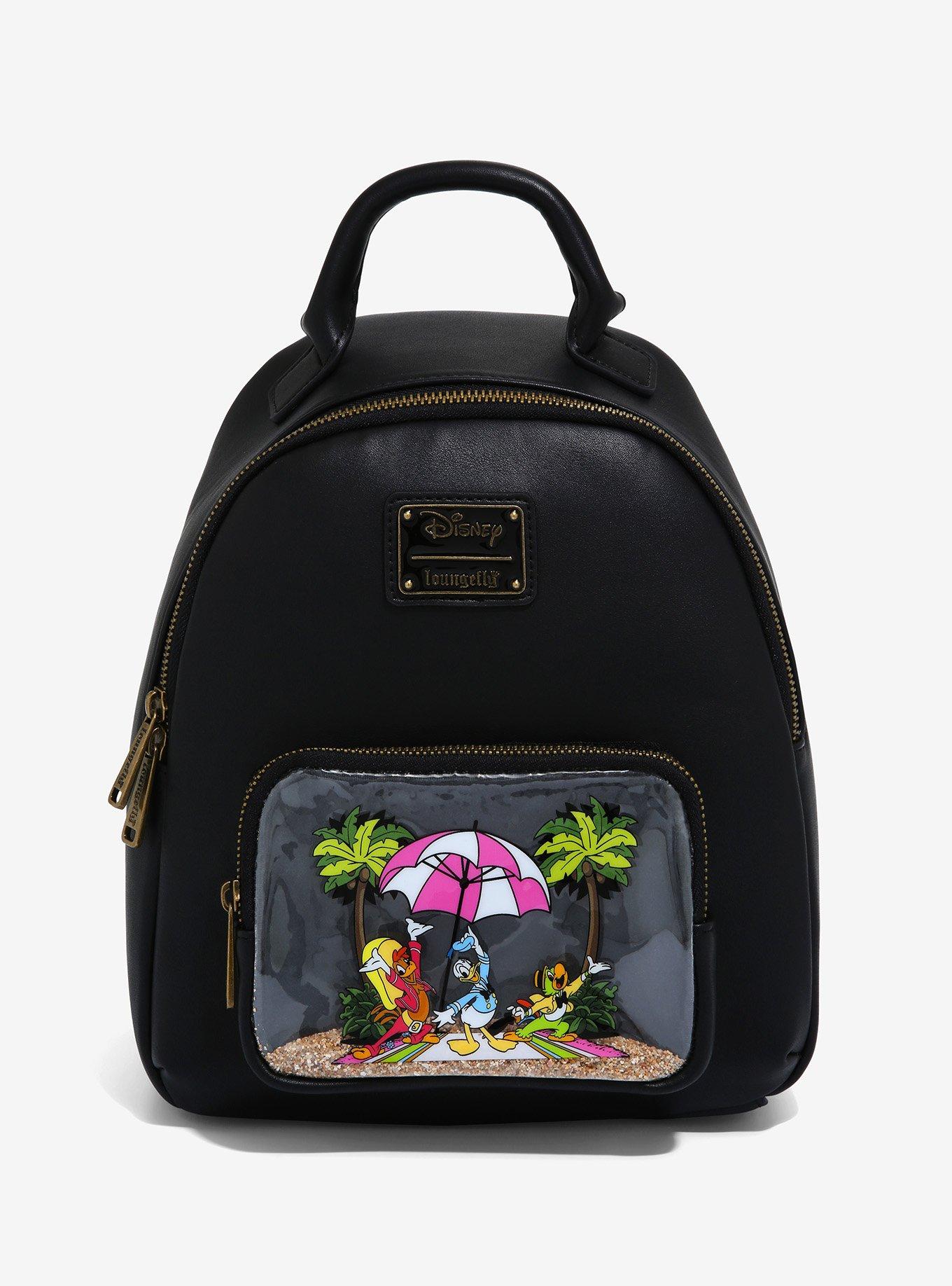 Loungefly Disney Three Caballeros Beach Sand Mini Backpack BoxLunch Exclusive BoxLunch