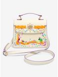Danielle Nicole Disney Tangled Rapunzel & Pascal Floral Handbag - BoxLunch Exclusive, , hi-res