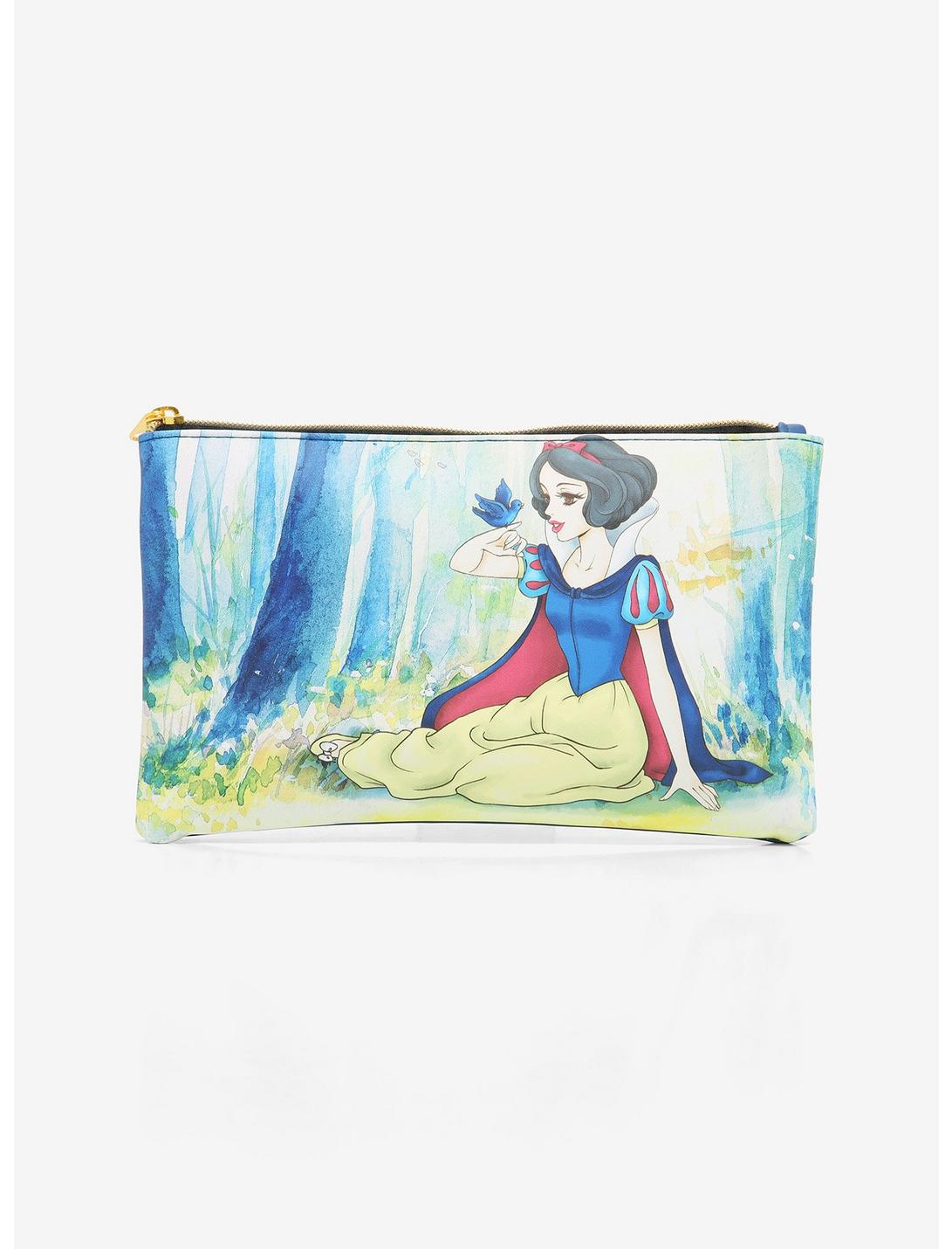 Loungefly Disney Snow White And The Seven Dwarfs Watercolor Makeup Bag, , hi-res