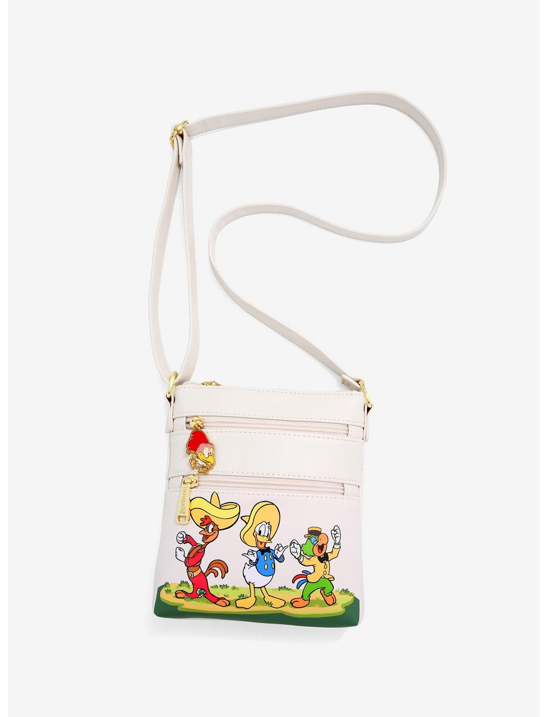 Loungefly Disney The Three Caballeros Trio Crossbody Bag - BoxLunch Exclusive, , hi-res