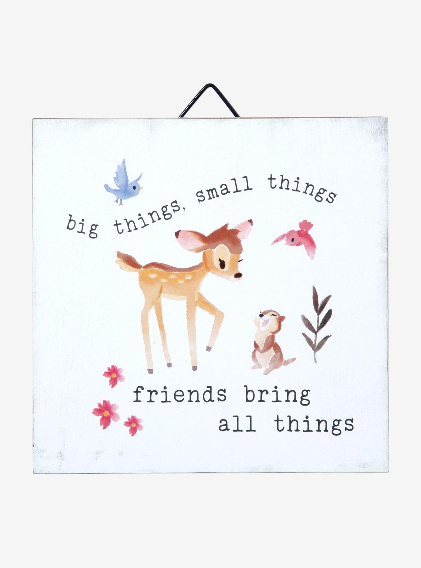 Disney Bambi Friends Wood Wall Art, , hi-res