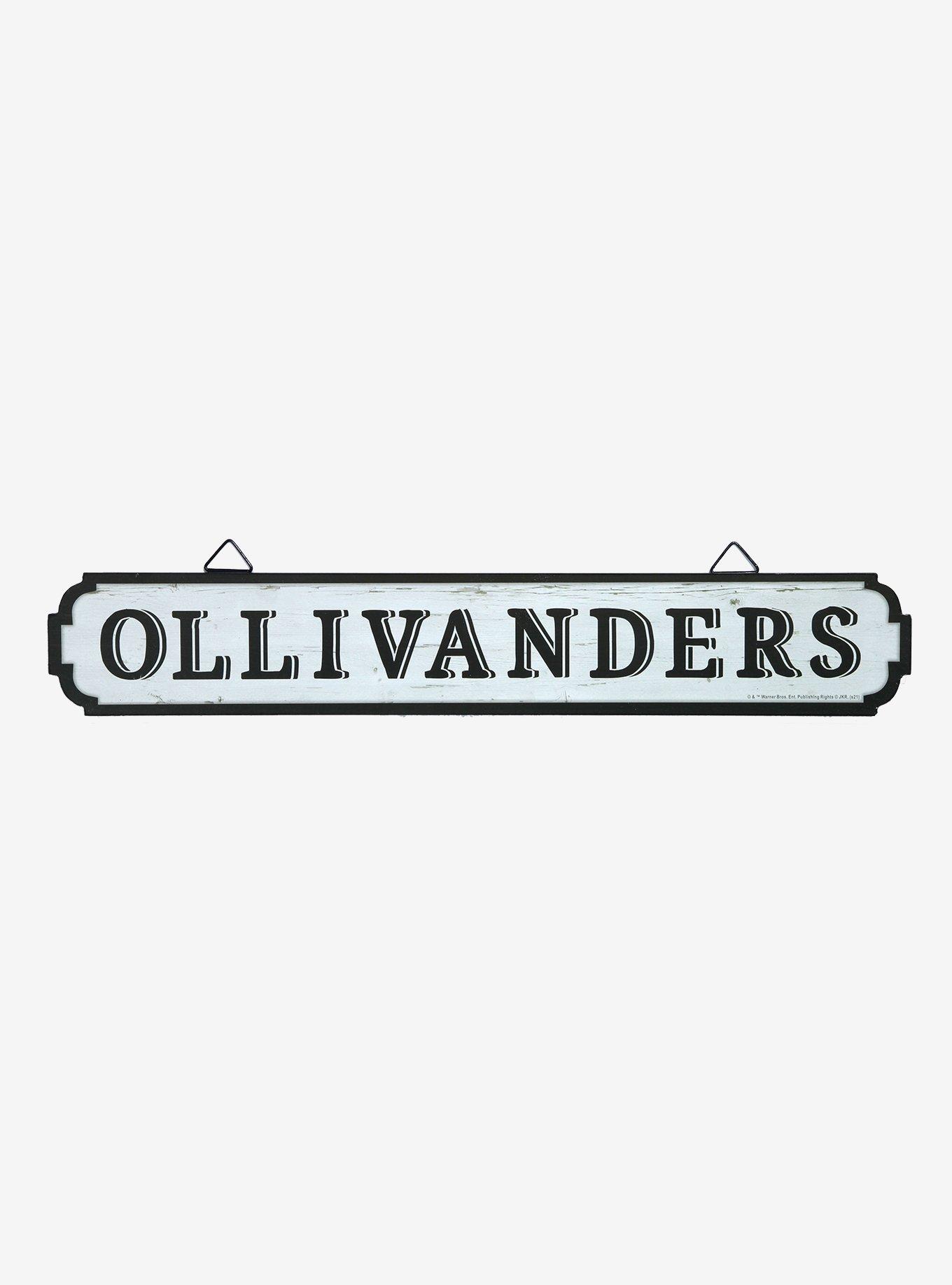 Harry Potter Ollivanders Wood Wall Sign, , hi-res