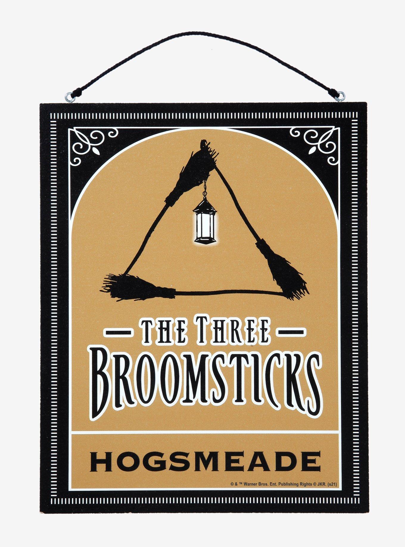 Harry Potter Three Broomsticks Wood Wall Art Hot Topic