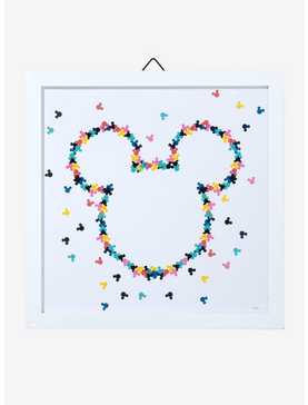 Disney Mickey Mouse Head Outline Wood Wall Art, , hi-res