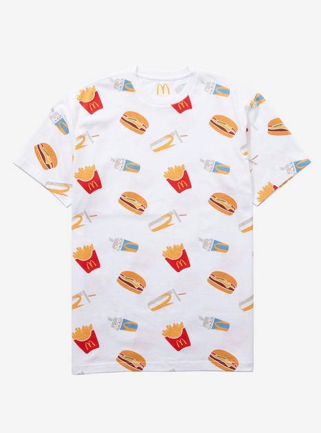 McDonald's Meal Allover Print Women's T-Shirt - BoxLunch Exclusive