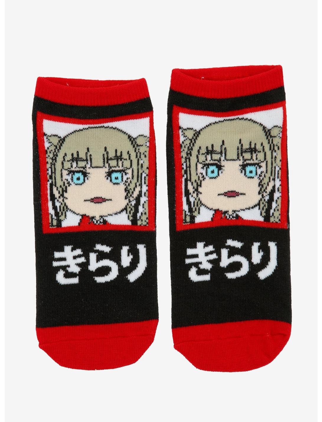 Kakegurui Kirari Momobami Chibi No-Show Socks, , hi-res