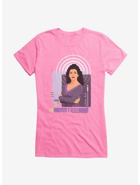 Star Trek The Women Of Star Trek Deanna Troi Girls T-Shirt, CHARITY PINK, hi-res