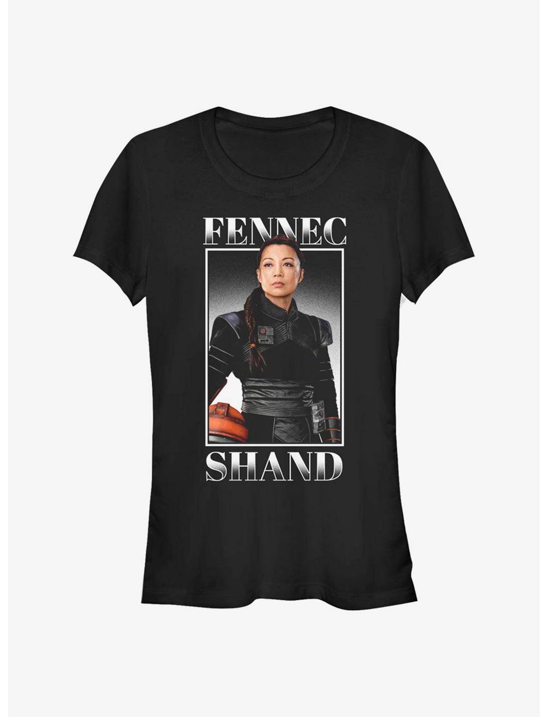 Star Wars The Mandalorian Fennec Shand Girls T-Shirt, BLACK, hi-res