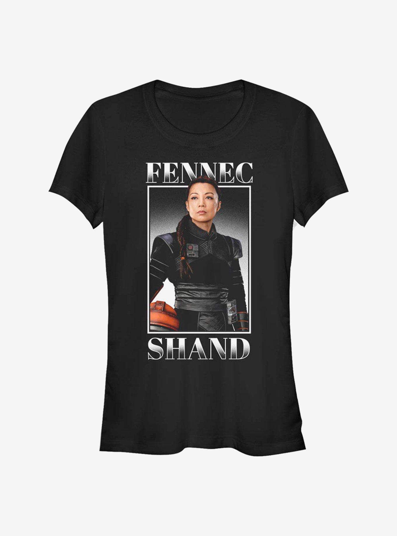 Star Wars The Mandalorian Fennec Shand Girls T-Shirt, BLACK, hi-res