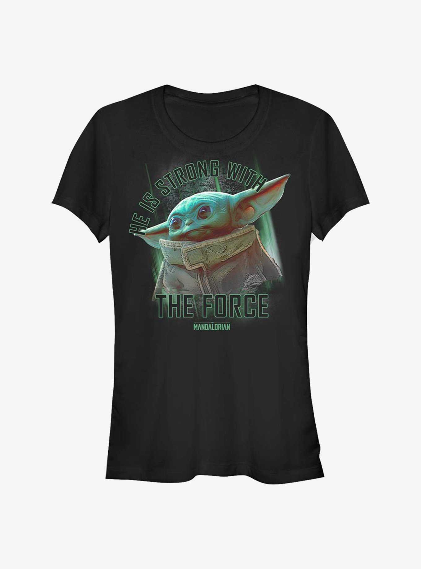 Star Wars The Mandalorian The Child Strong With The Force Girls T-Shirt, , hi-res
