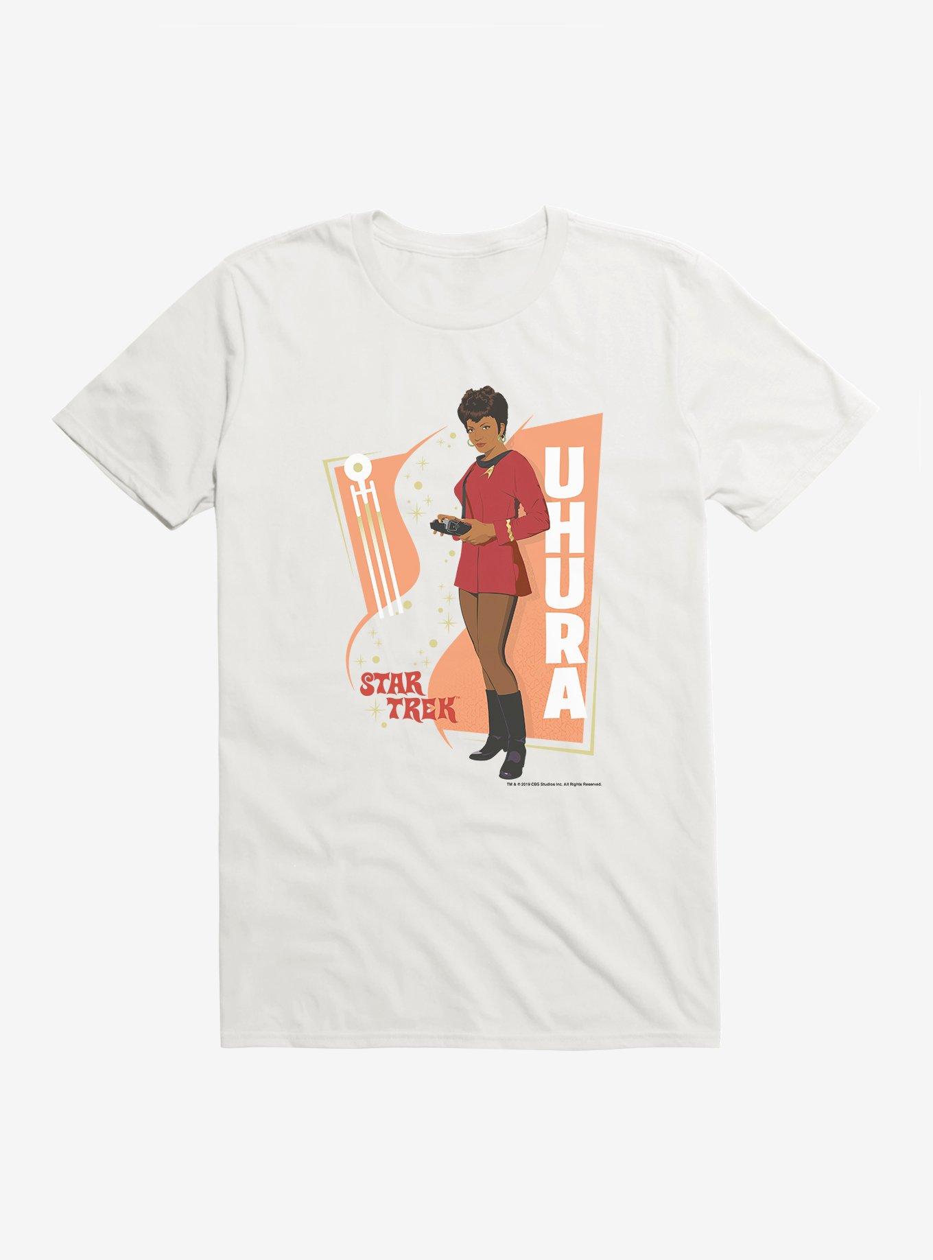 Star Trek The Women Of Star Trek Uhura T-Shirt, WHITE, hi-res