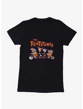 The Flintstones Fred, Wilma, Betty & Barney Womens T-Shirt, , hi-res