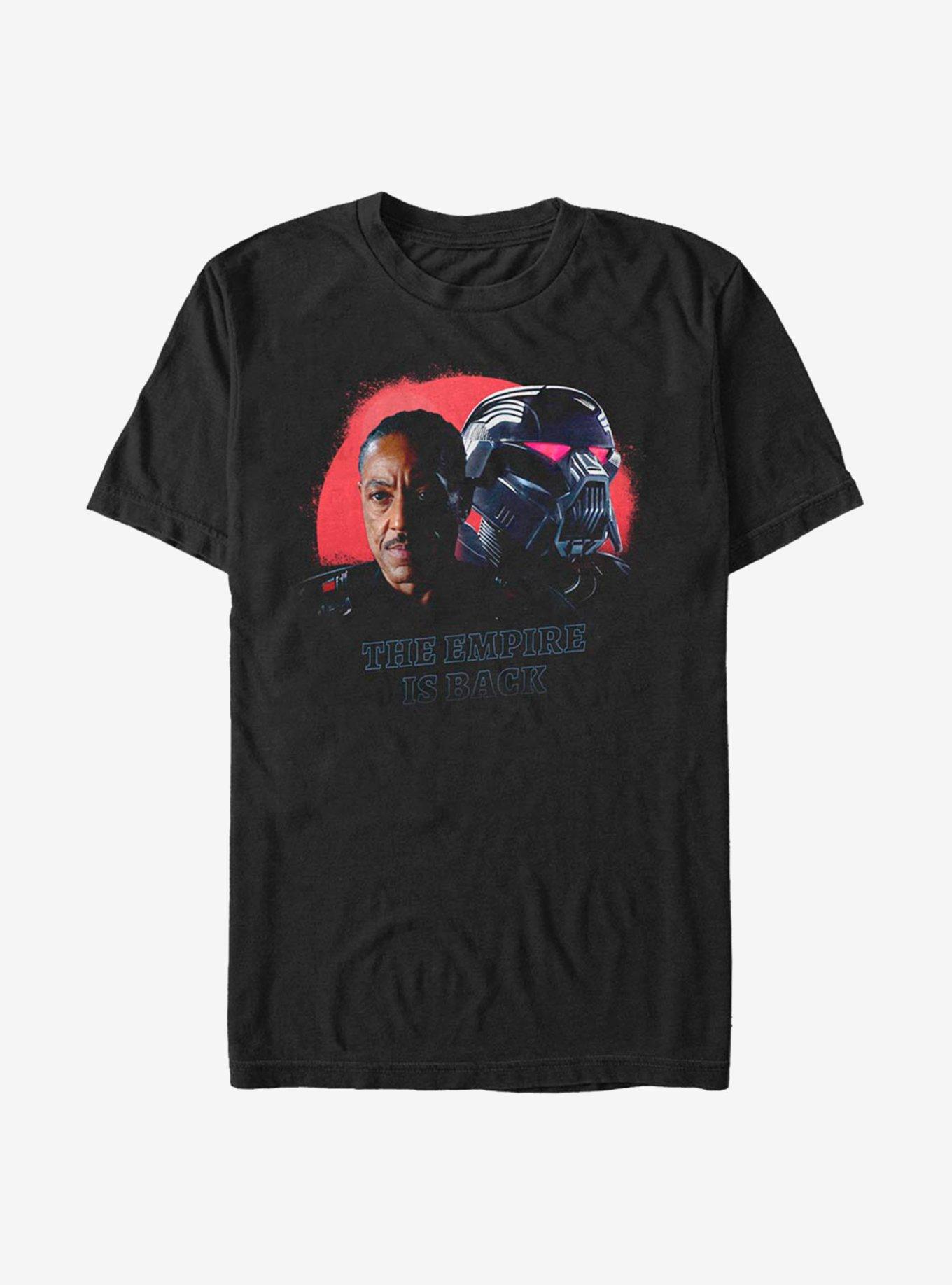 Star Wars The Mandalorian Season 2 The Empire Is Back   T-Shirt, BLACK, hi-res