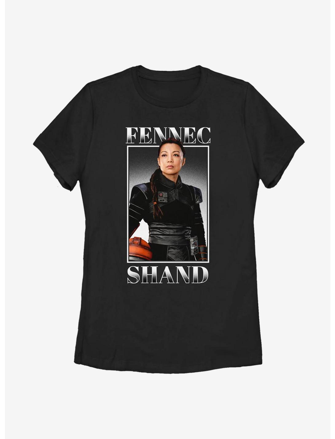 Star Wars The Mandalorian Season 2 Fennec Shand Womens T-Shirt, BLACK, hi-res
