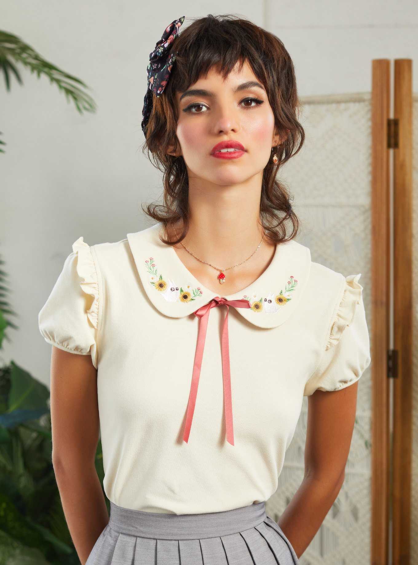 Her Universe Studio Ghibli My Neighbor Totoro Collar Girls Top, , hi-res