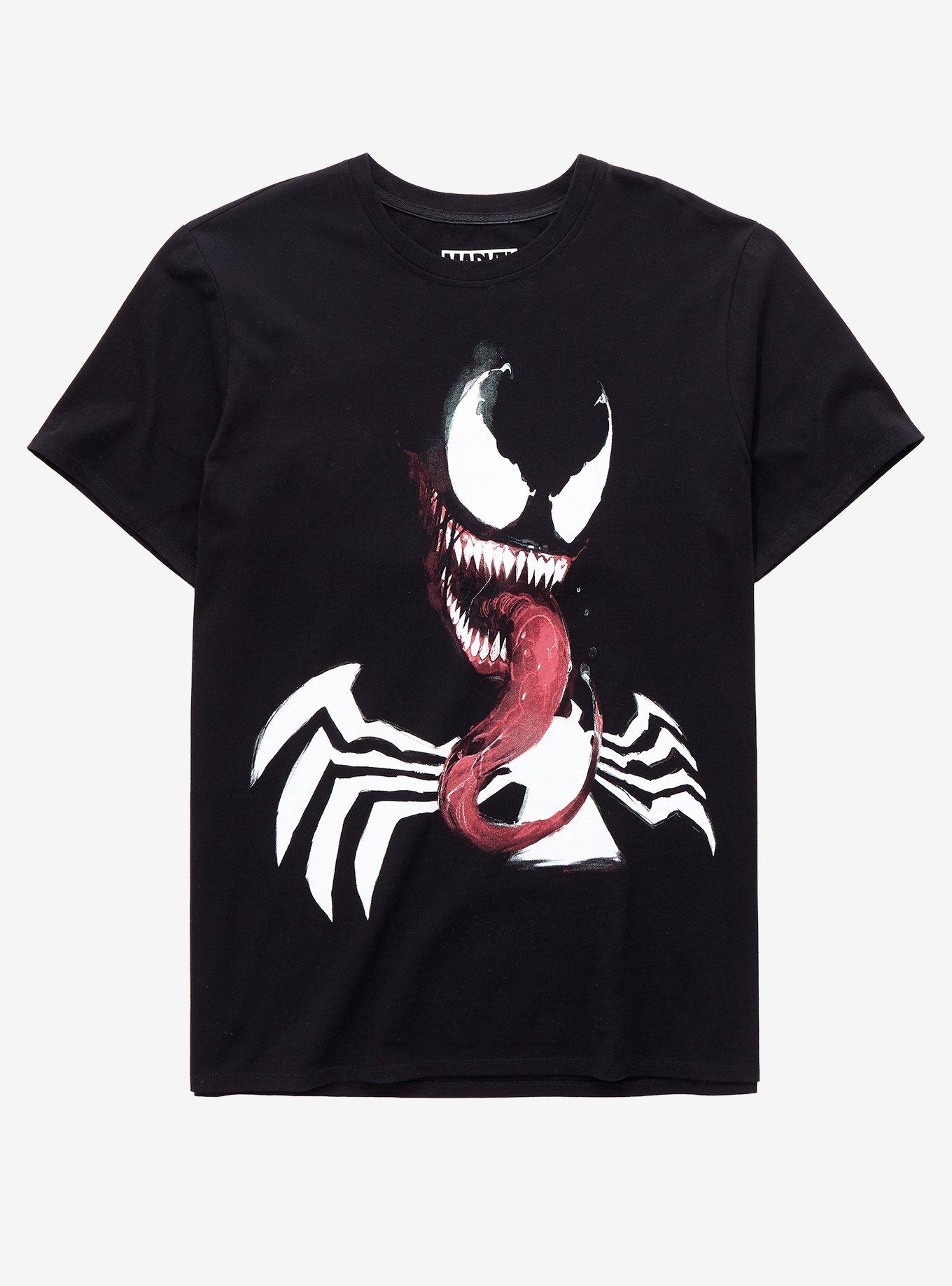 Our Universe Marvel Venom Oversized Graphic T-Shirt, BLACK, hi-res
