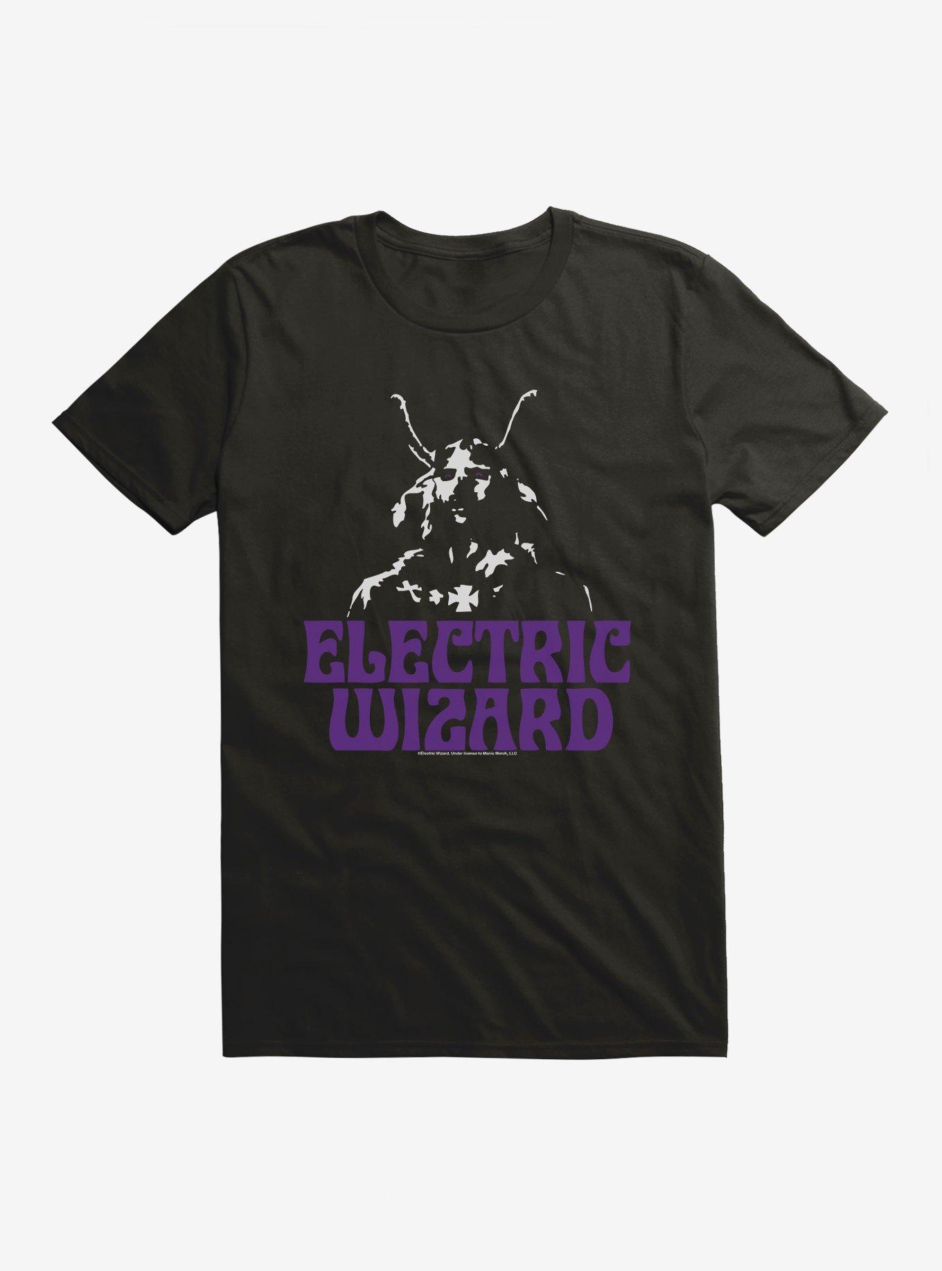 Electric Wizard Logo T-Shirt, BLACK, hi-res