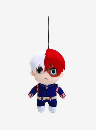Cuscino Chibi My Hero Academia - Shoto Todoroki - 30x45cm In Poliestere - Decorazione Divertente - Foto 3