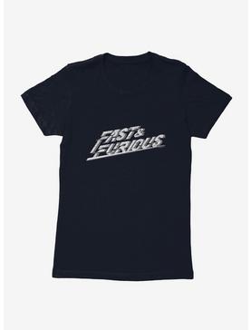 Fast And Furious Fast Font Womens T-Shirt, MIDNIGHT NAVY, hi-res