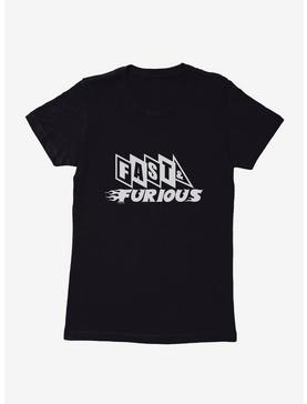 Fast And Furious Flame Font Womens T-Shirt, , hi-res
