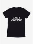 Fast And Furious Round Font Womens T-Shirt, , hi-res