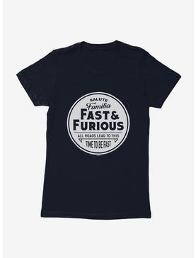 Fast And Furious Time To Be Fast Womens T-Shirt, MIDNIGHT NAVY, hi-res