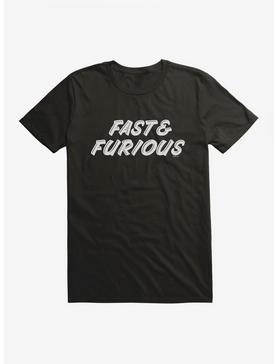 Fast And Furious Round Font T-Shirt, , hi-res