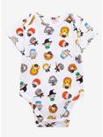 Harry Potter Chibi Characters Infant One-Piece - BoxLunch Exclusive, MULTI, hi-res