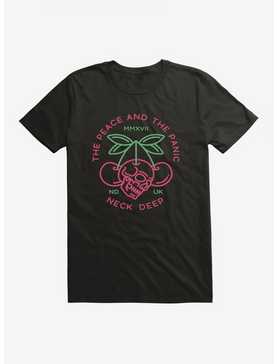 Neck Deep The Peace And The Panic Cherry Skull T-Shirt, , hi-res
