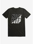 Neck Deep Split Script T-Shirt, , hi-res
