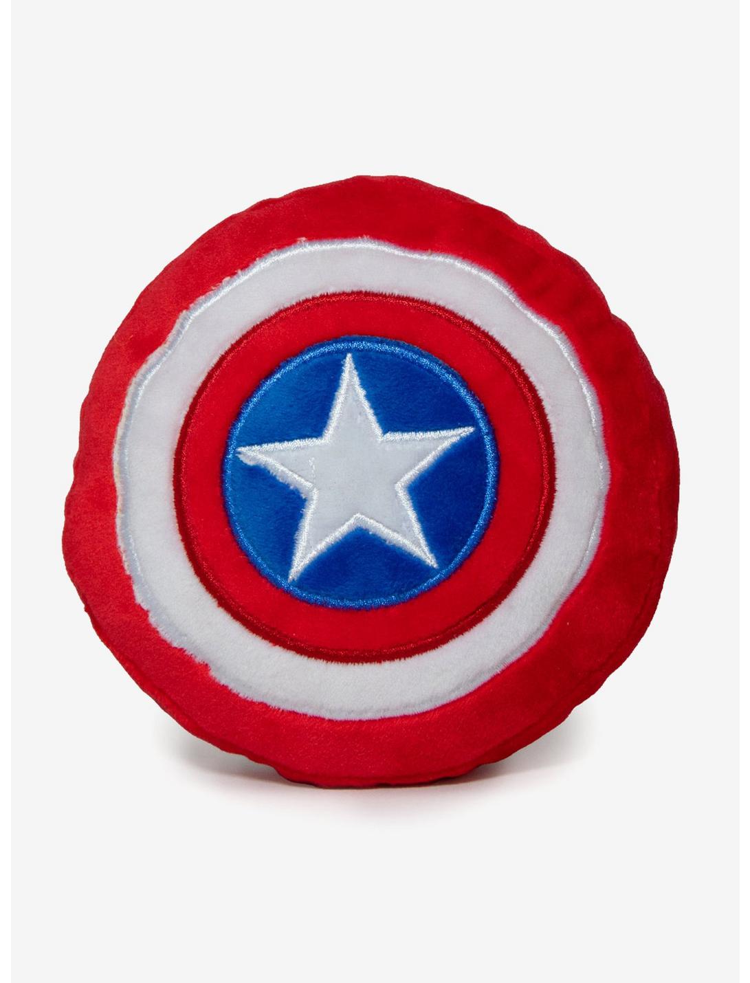 Marvel Captain America Shield Squeaky Plush Dog Toy, , hi-res