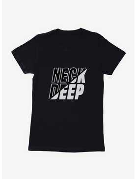 Neck Deep Split Script Womens T-Shirt, , hi-res