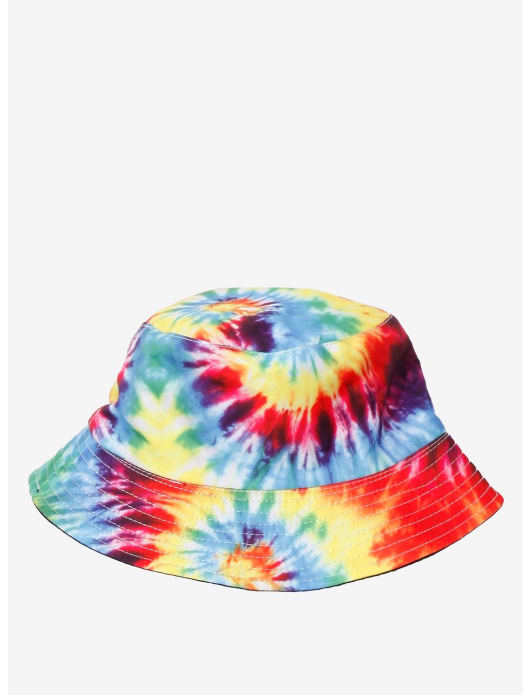 Rainbow Tie-Dye Bucket Hat, , hi-res