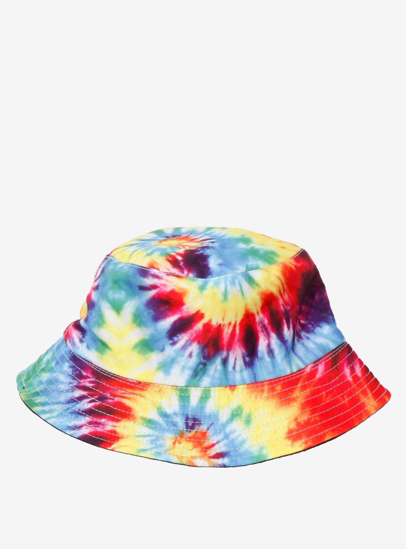 Rainbow Tie-Dye Bucket Hat, , hi-res