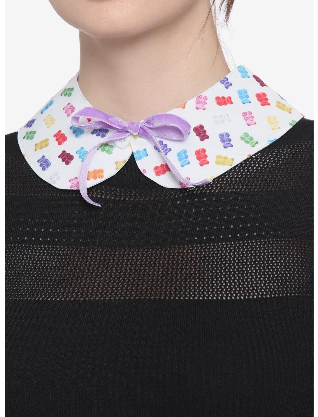 Candy Bear Button Collar, , hi-res