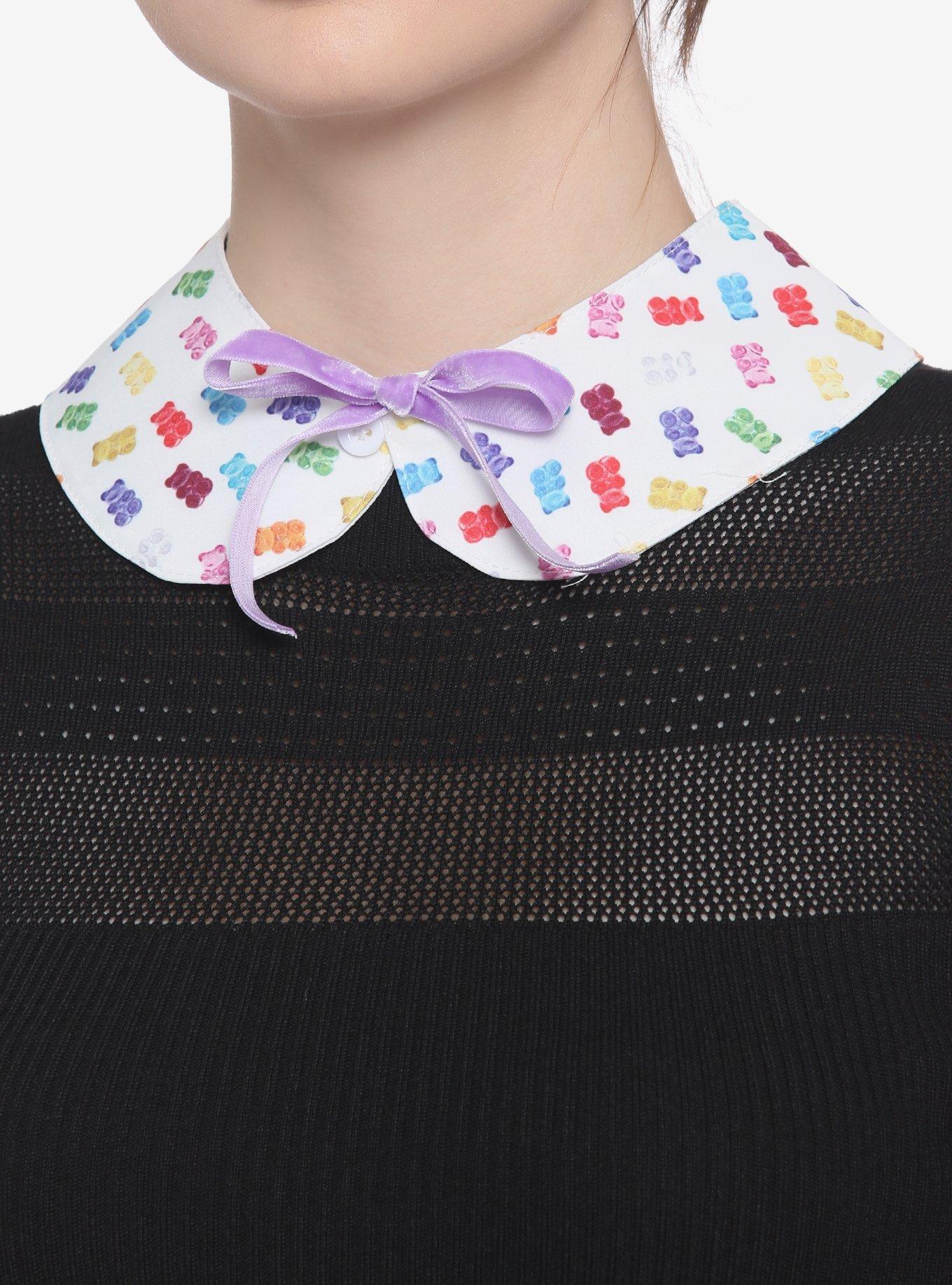 Candy Bear Button Collar, , hi-res