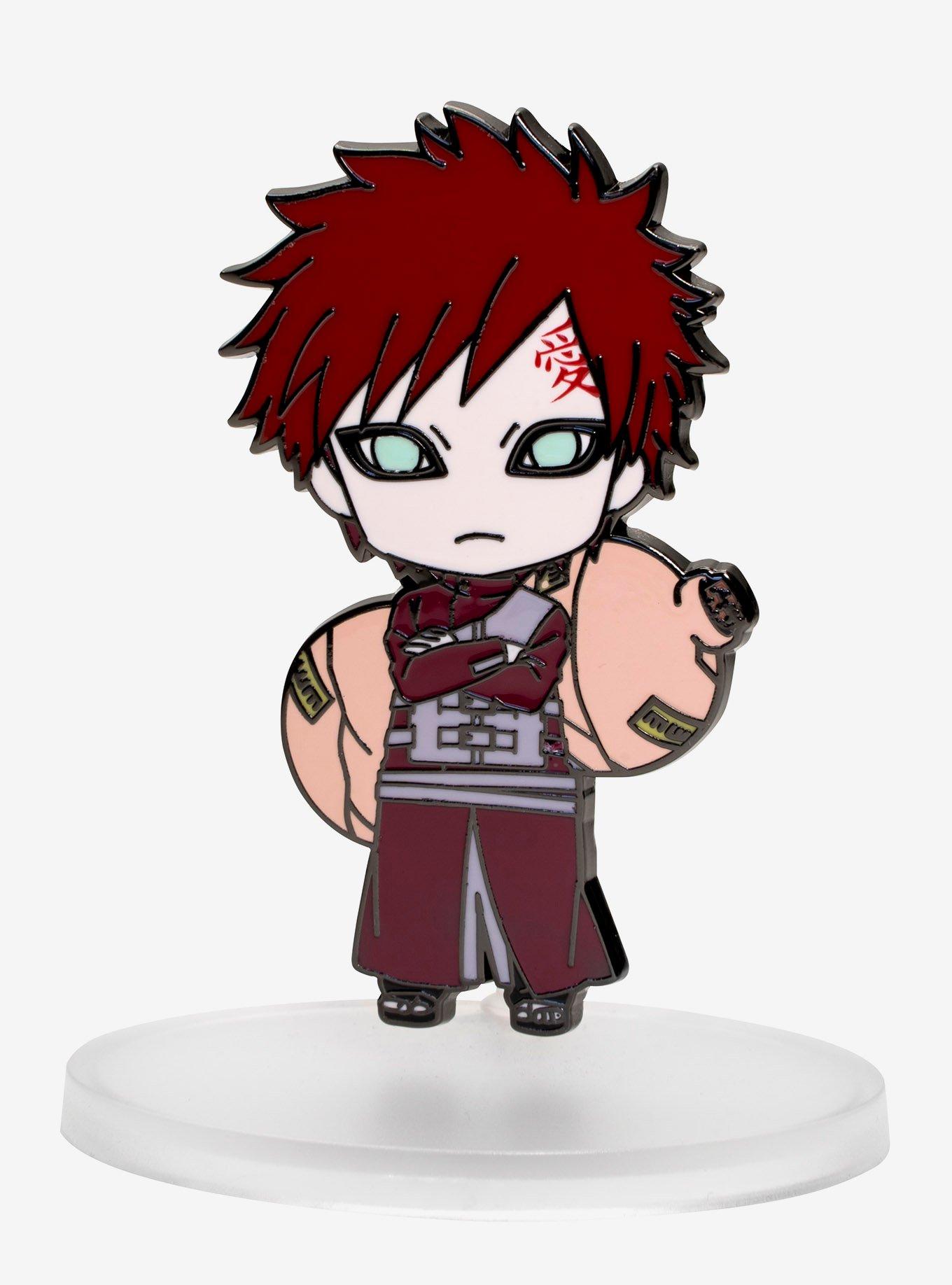 Naruto Shippuden Gaara Nendoroid Pin, , hi-res