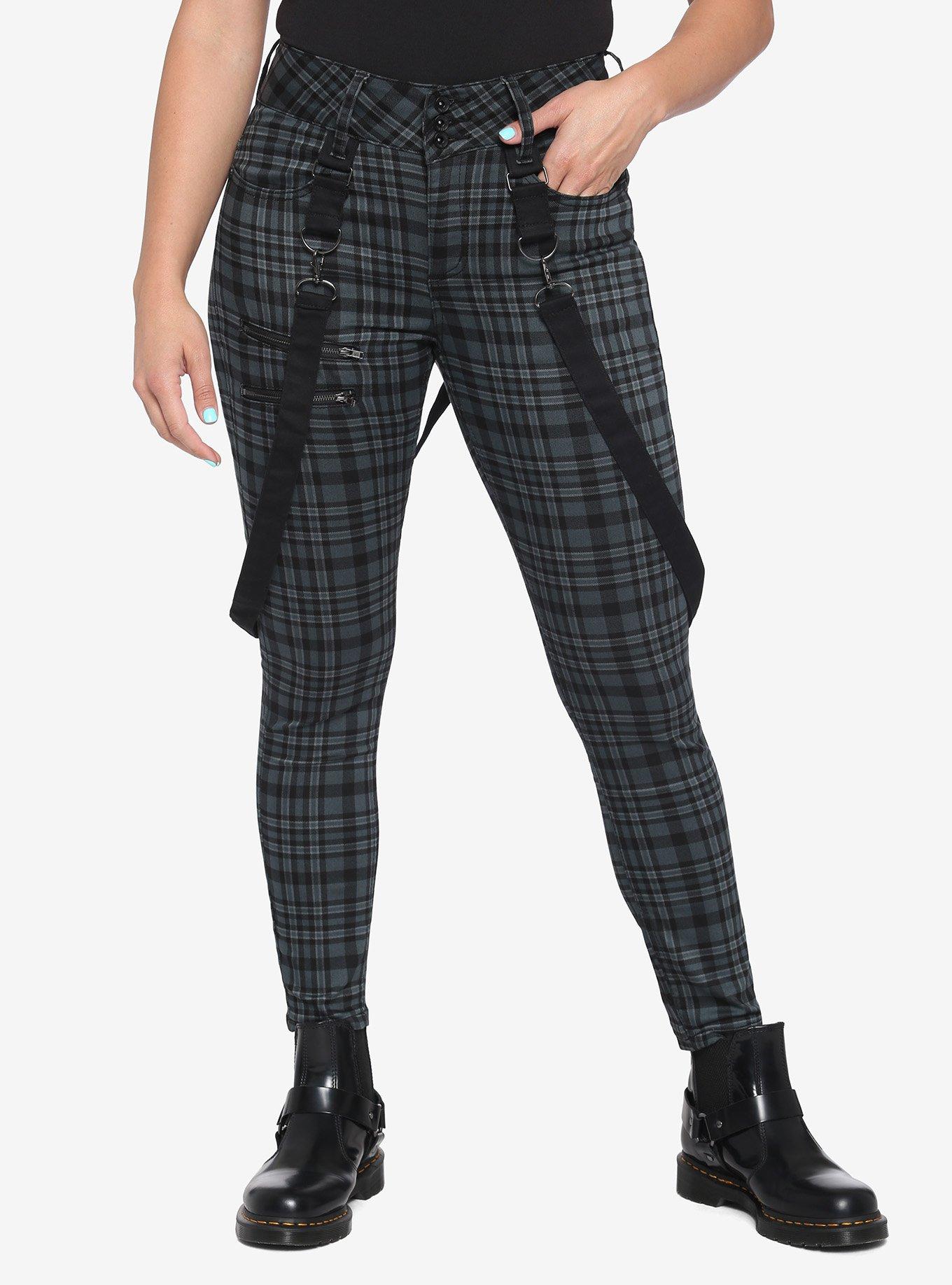 Plaid skinny best sale jeans hot topic