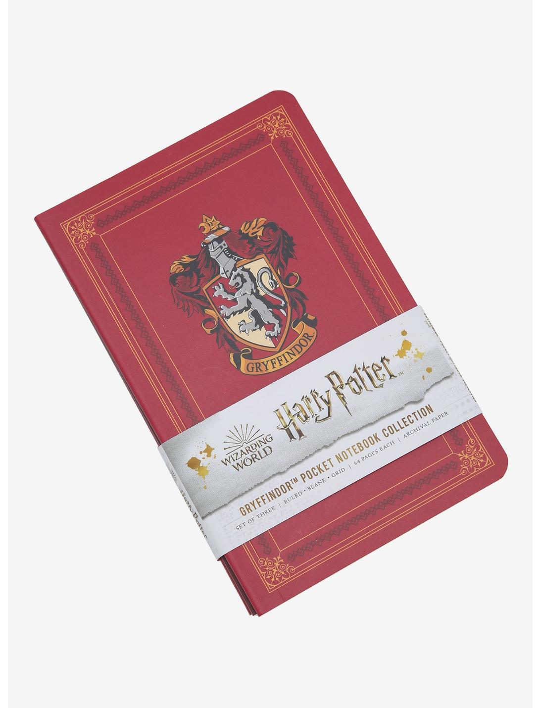 Harry Potter Gryffindor Pocket Notebook Set, , hi-res