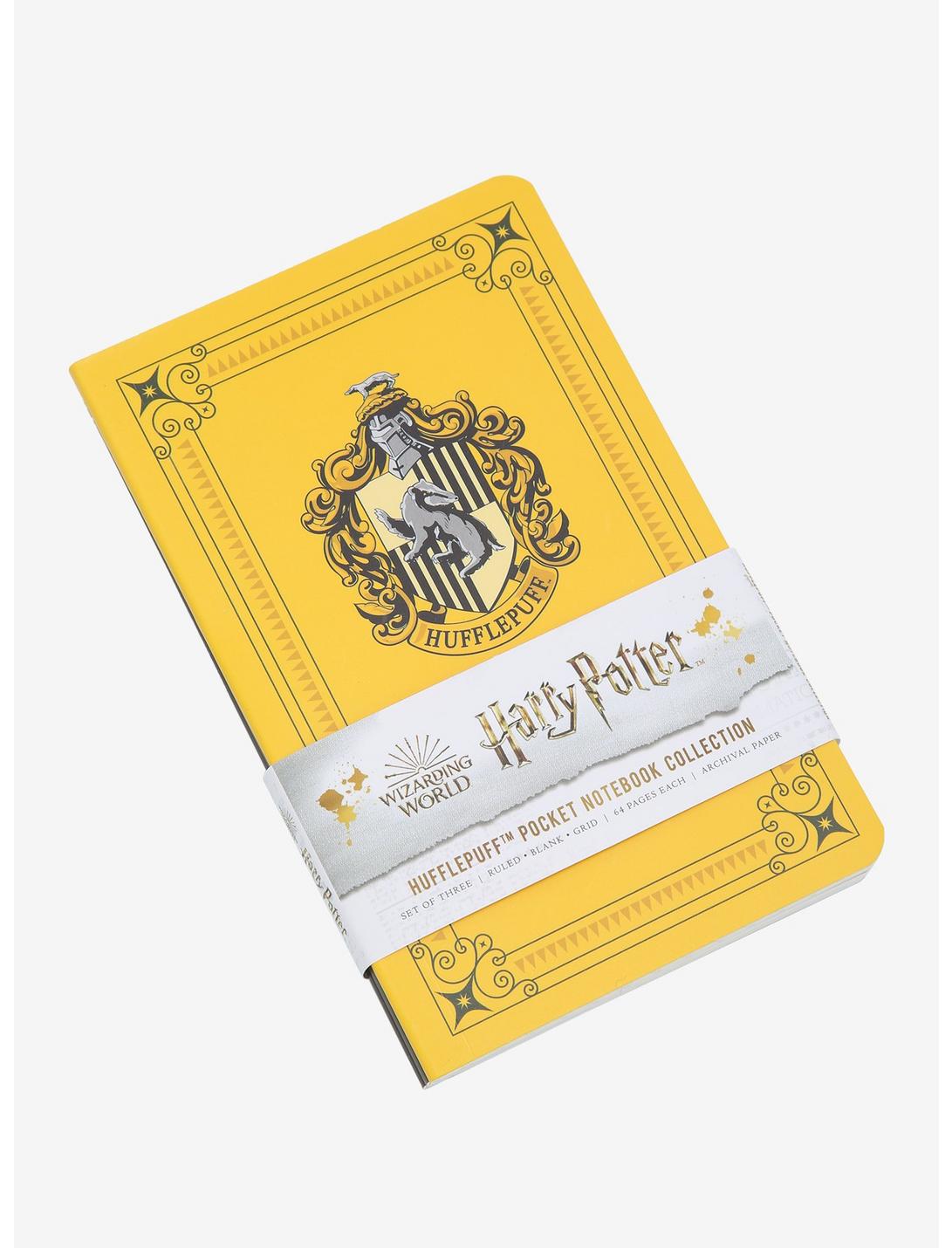 Harry Potter Hufflepuff Pocket Notebook Set, , hi-res
